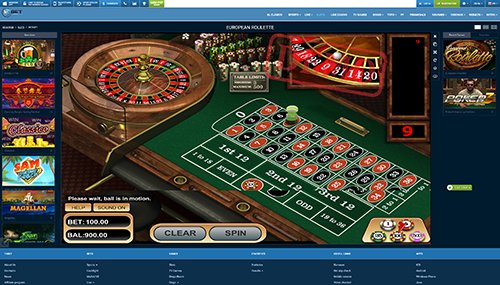 1xBet casino screenshot