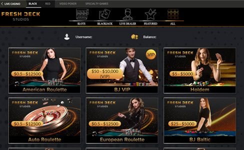 BetOnline casino screenshot