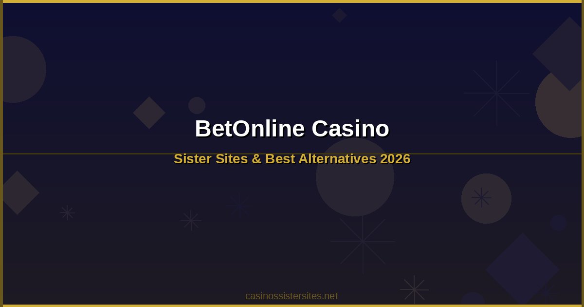 BetOnline Casino - casino games and slots not on gamstop