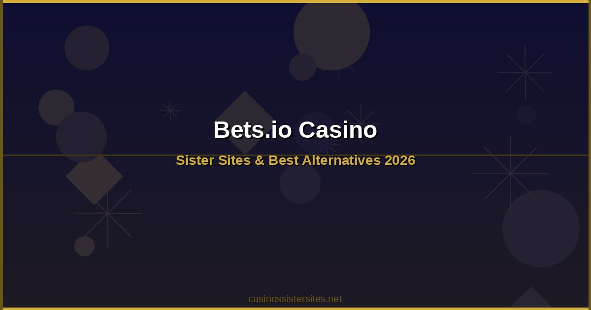Bets.io Casino - casino games and slots not on gamstop