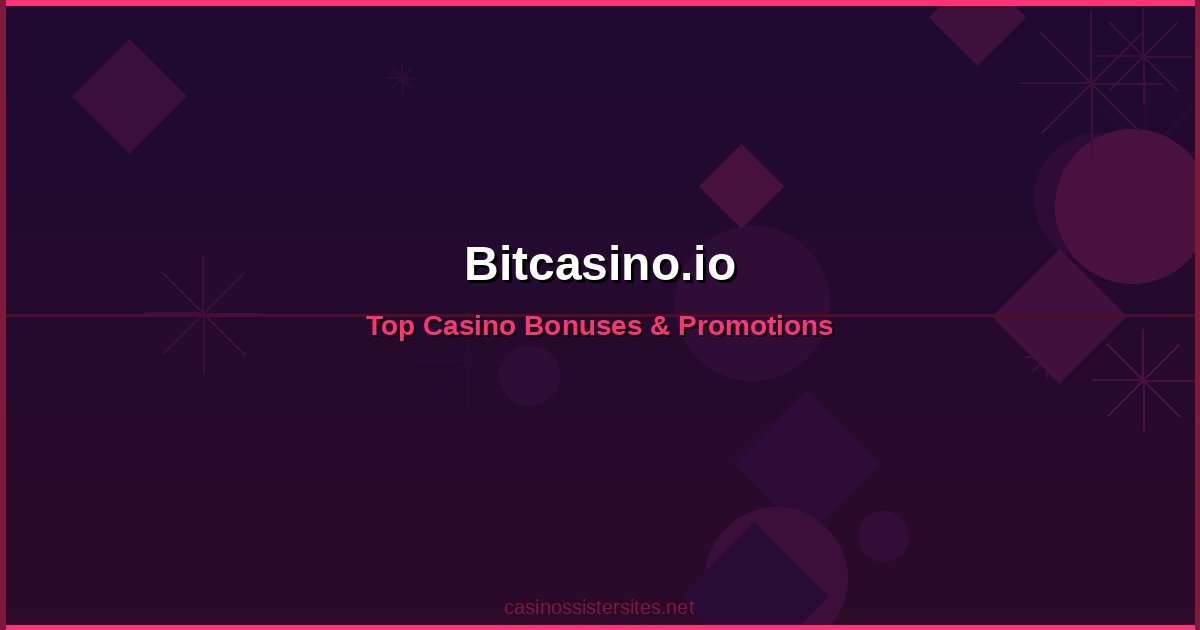 Bitcasino.io - online casino bonuses and promotions not on gamstop