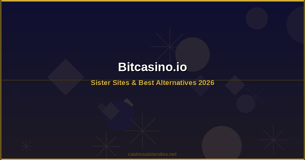 Bitcasino.io - casino games and slots not on gamstop