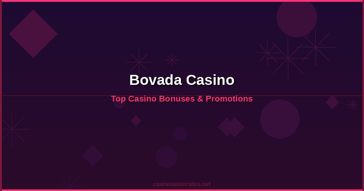 Bovada Casino - online casino bonuses and promotions not on gamstop