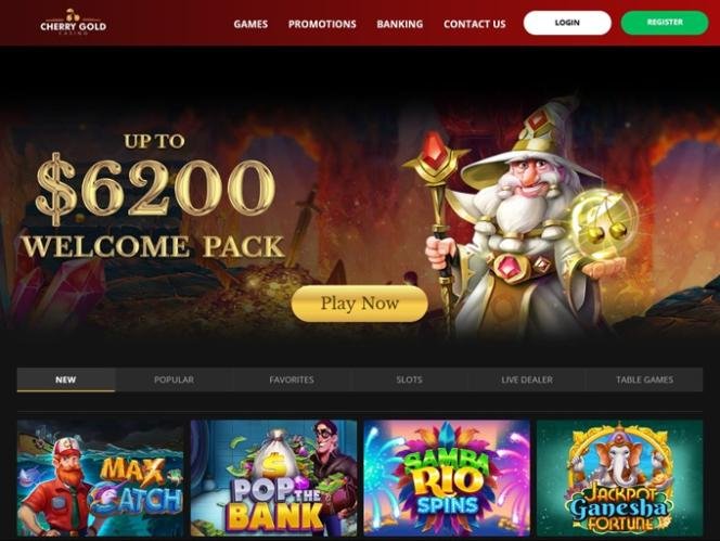Cherry Gold casino screenshot