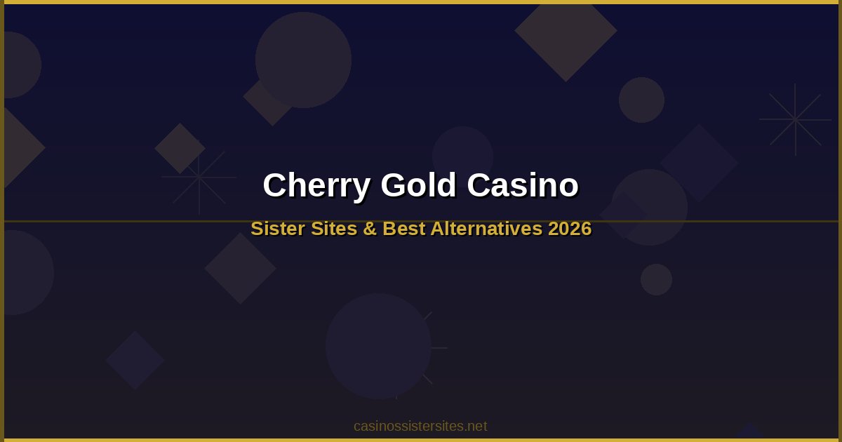 Cherry Gold Casino - casino games and slots not on gamstop