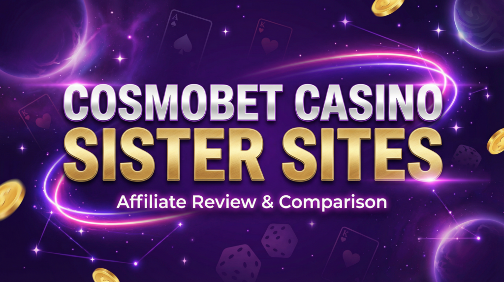 Cosmobet Casino Sister Sites - Non-UK Casino Alternatives 2026