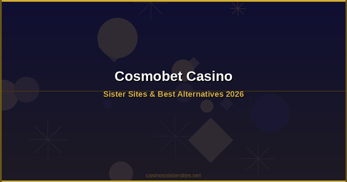 Cosmobet Casino - casino games and slots not on gamstop