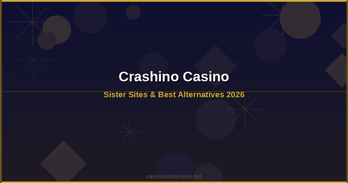 Crashino Casino - casino games and slots not on gamstop