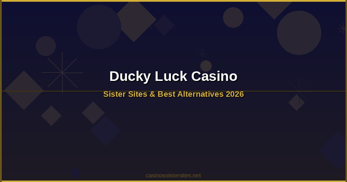 Ducky Luck Casino - casino games and slots not on gamstop