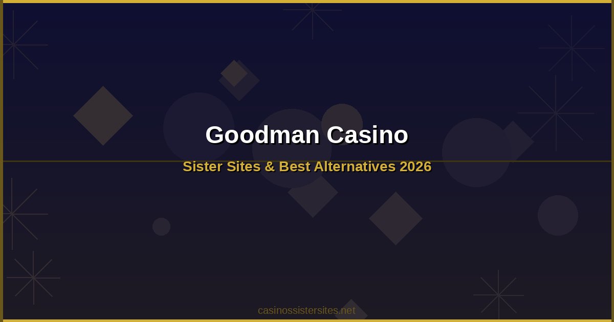 Goodman Casino - casino games and slots not on gamstop