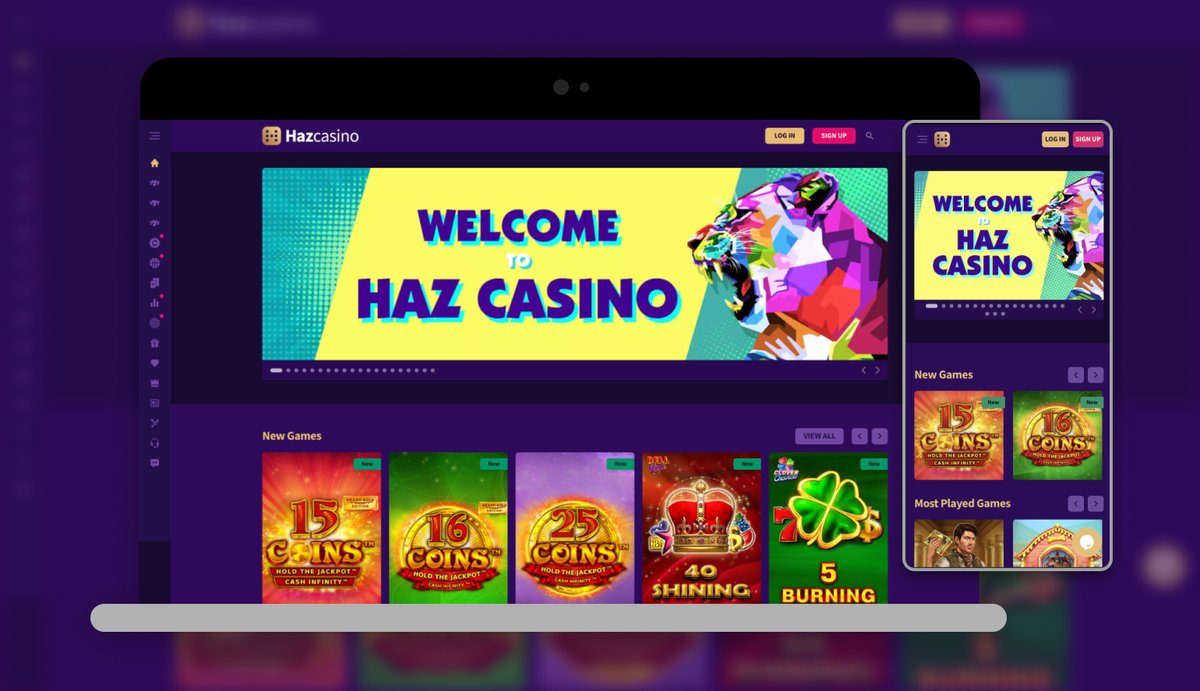 Haz casino screenshot