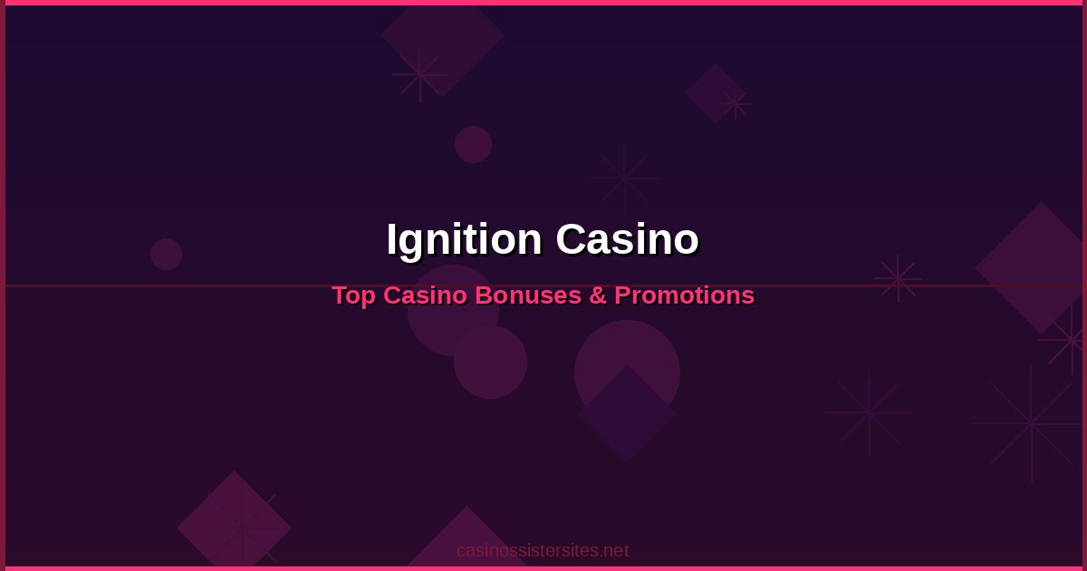 Ignition Casino - online casino bonuses and promotions not on gamstop