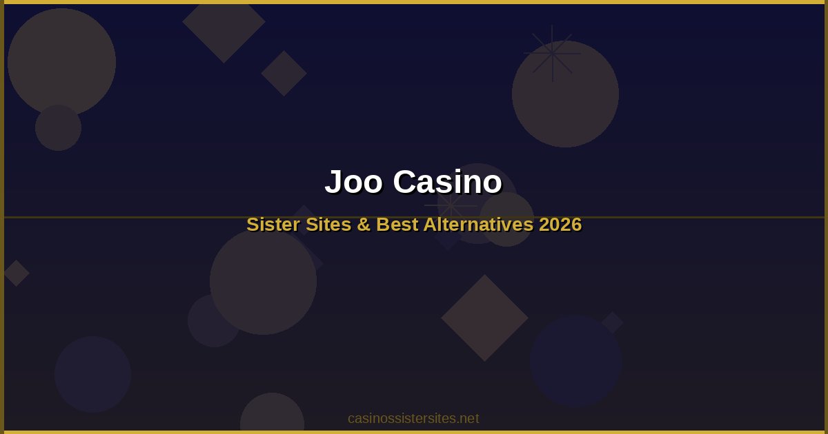 Joo Casino - casino games and slots not on gamstop