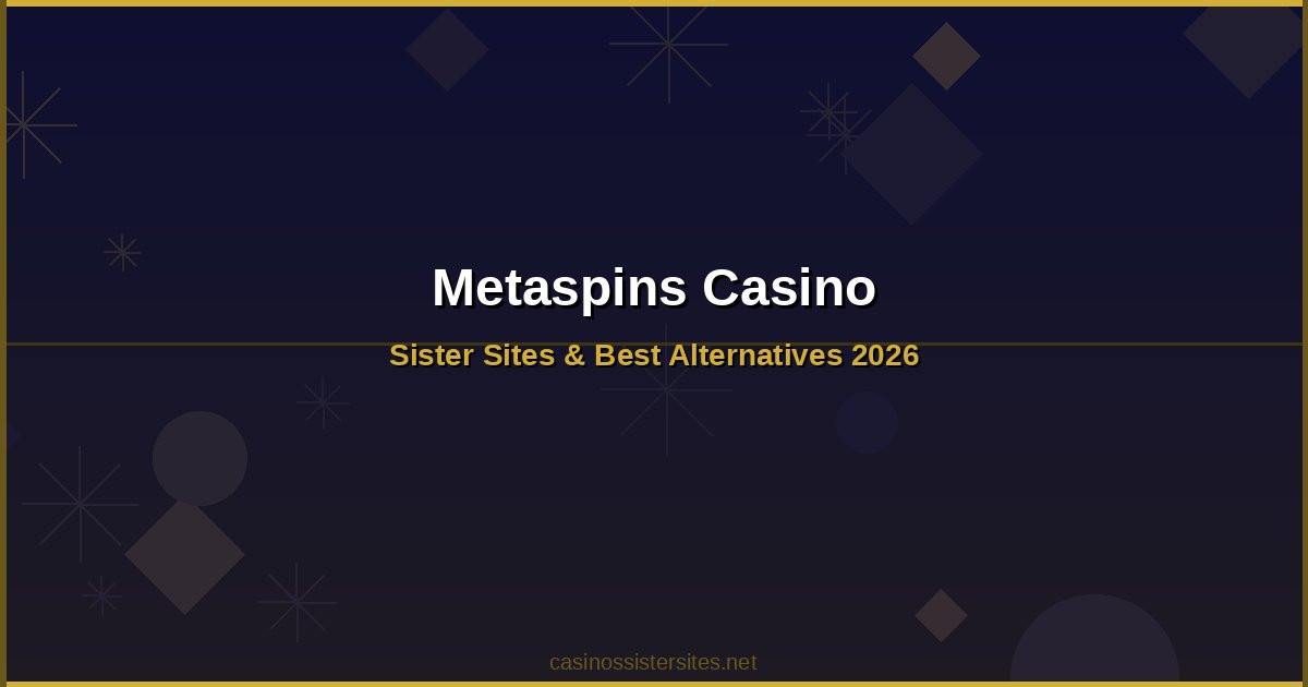 Metaspins Casino - casino games and slots not on gamstop