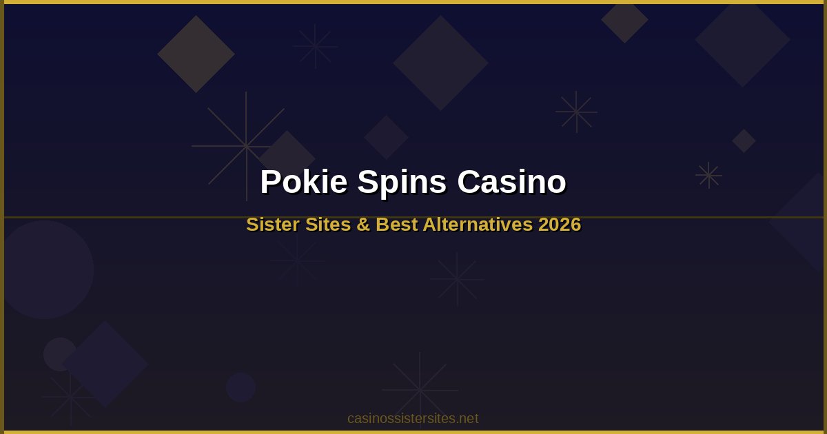 Pokie Spins Casino - casino games and slots not on gamstop
