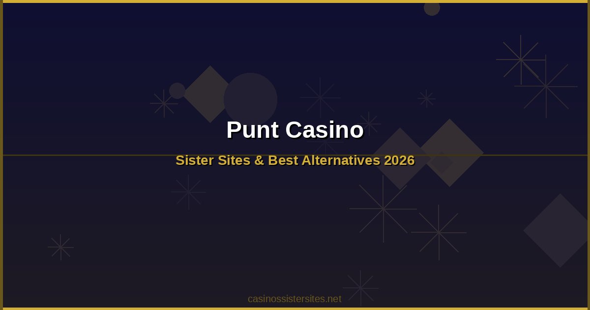 Punt Casino - casino games and slots not on gamstop