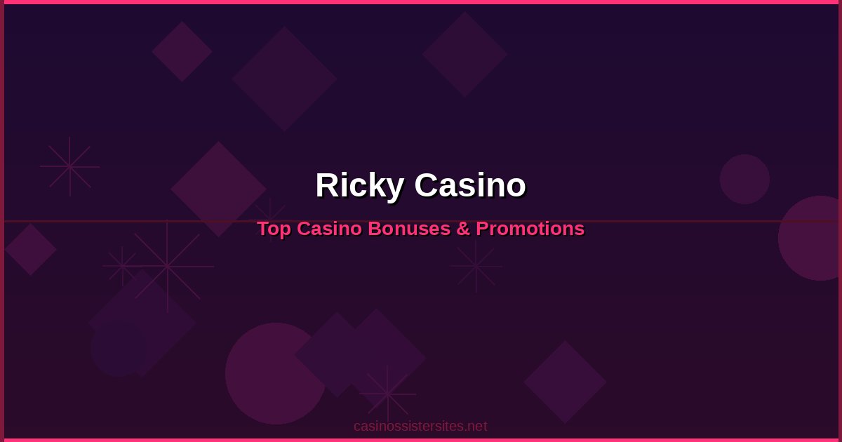 Ricky Casino - online casino bonuses and promotions not on gamstop