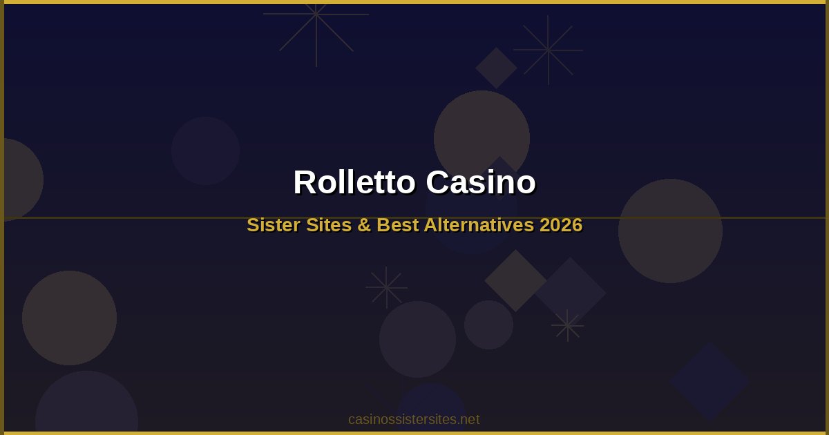 Rolletto Casino - casino games and slots not on gamstop