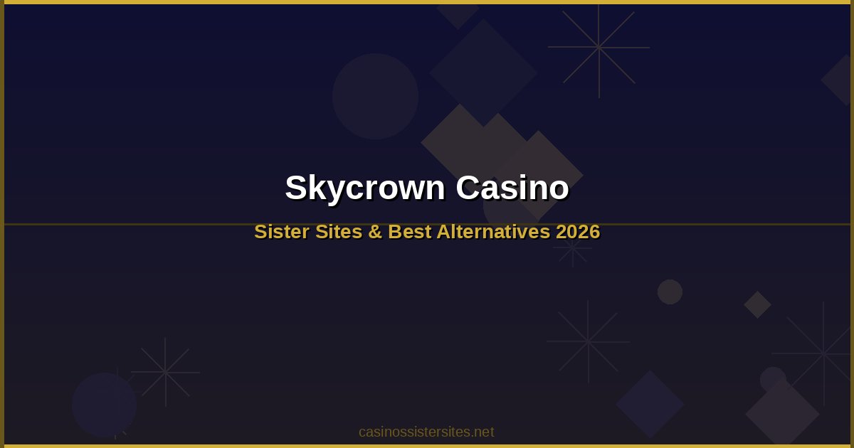 Skycrown Casino - casino games and slots not on gamstop