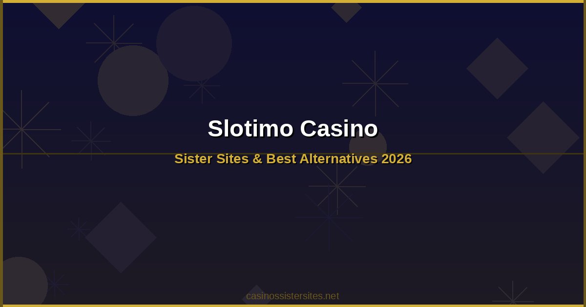 Slotimo Casino - casino games and slots not on gamstop