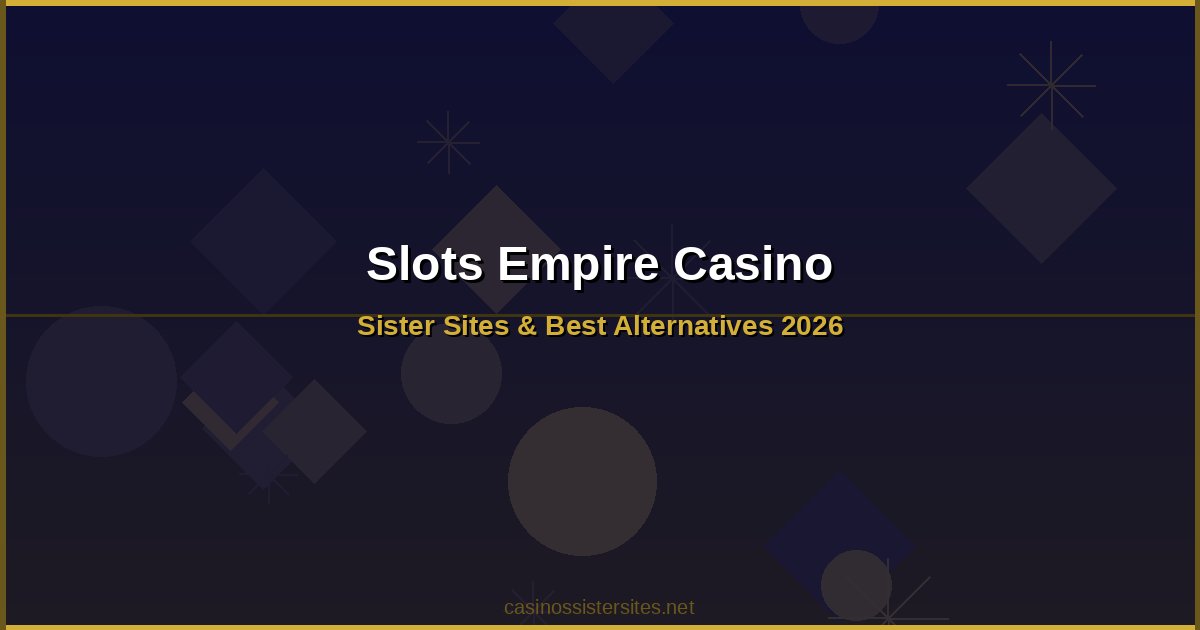 Slots Empire Casino - casino games and slots not on gamstop