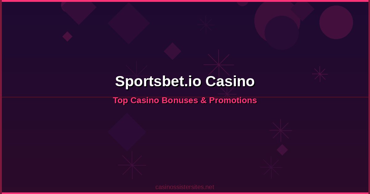 Sportsbet.io Casino - online casino bonuses and promotions not on gamstop