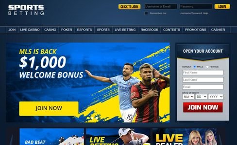 Sportsbetting.ag casino screenshot