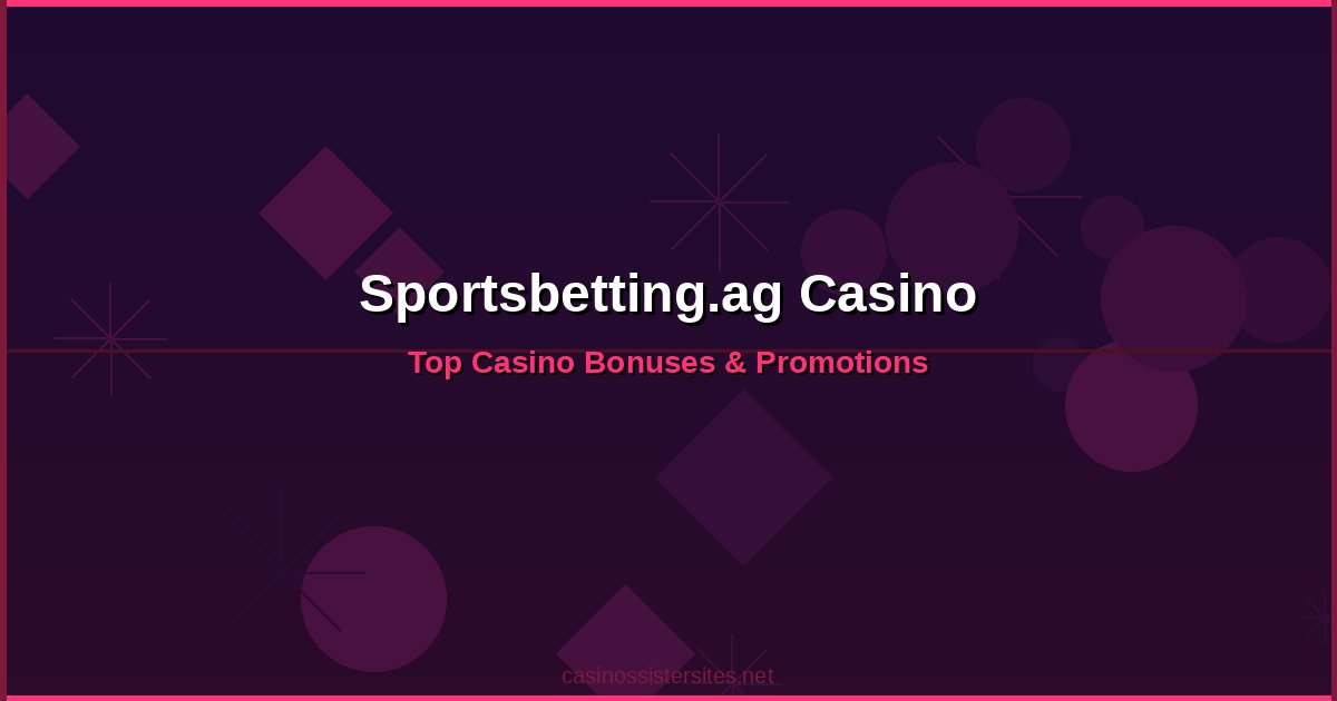Sportsbetting.ag Casino - online casino bonuses and promotions not on gamstop