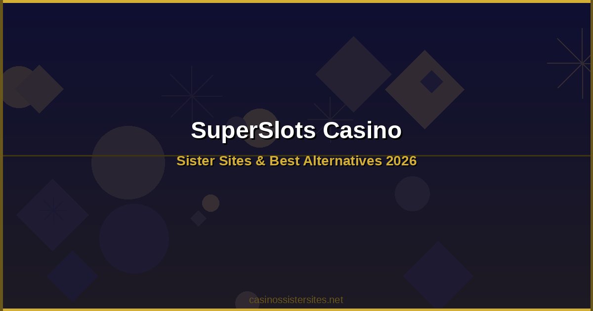 SuperSlots Casino - casino games and slots not on gamstop