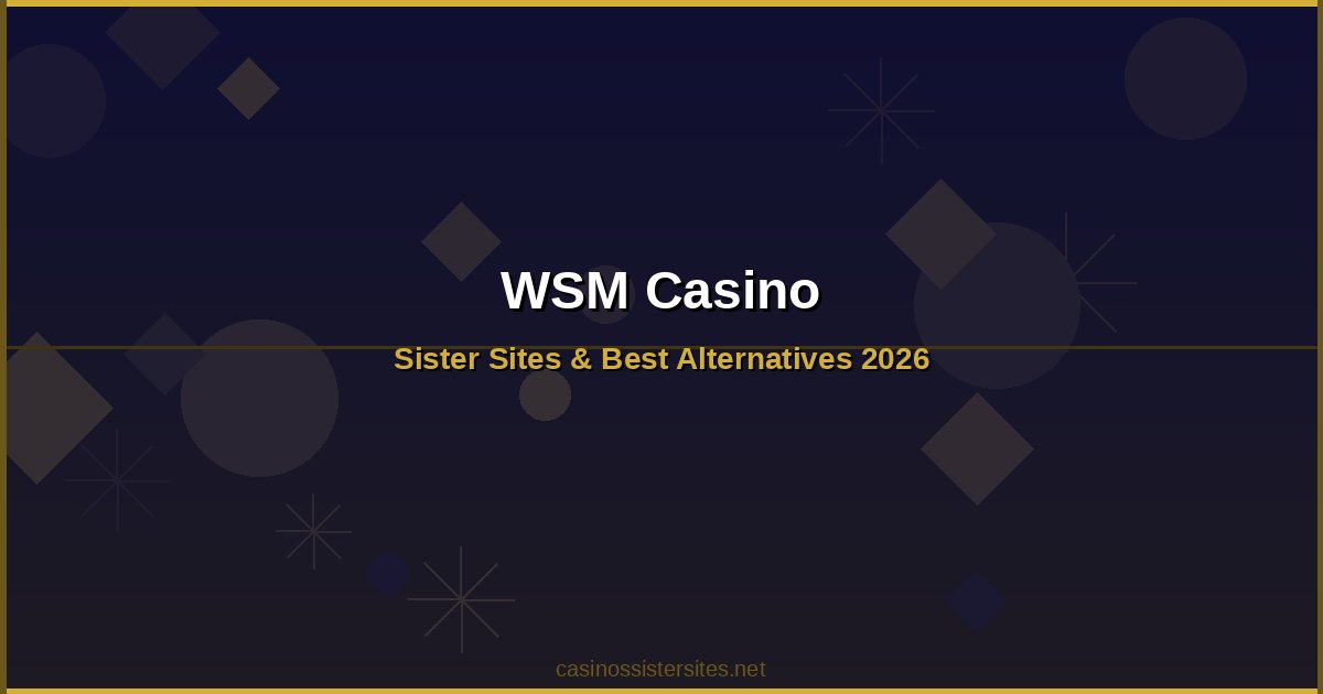 WSM Casino - casino games and slots not on gamstop